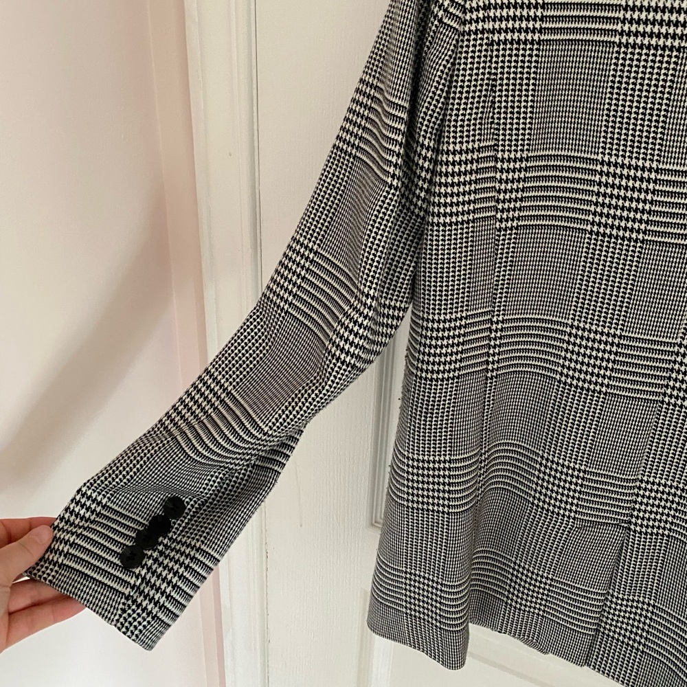 Forever 21 Black and White Houndstooth Blazer - Picture 8 of 11